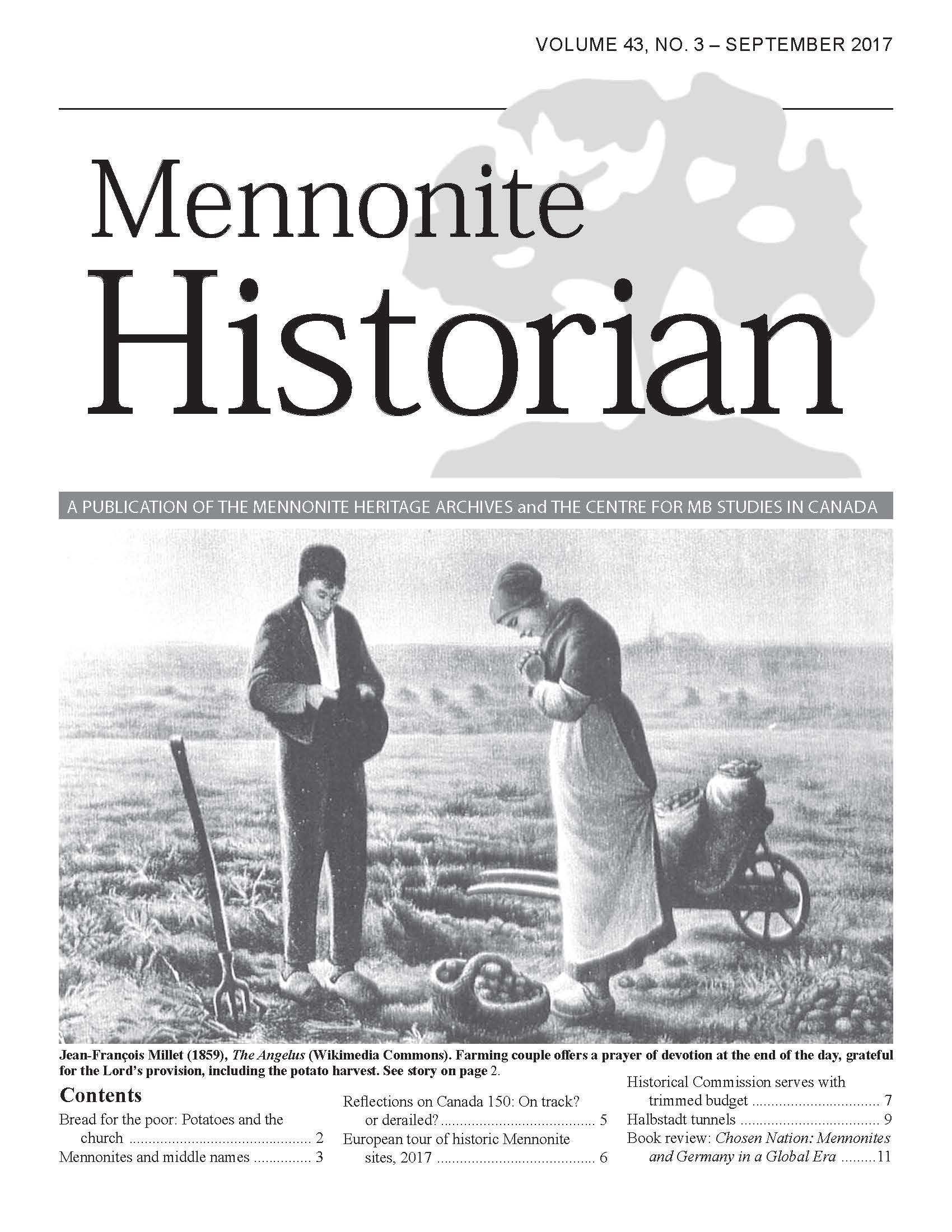 Mennonite Historian (September 2017)
