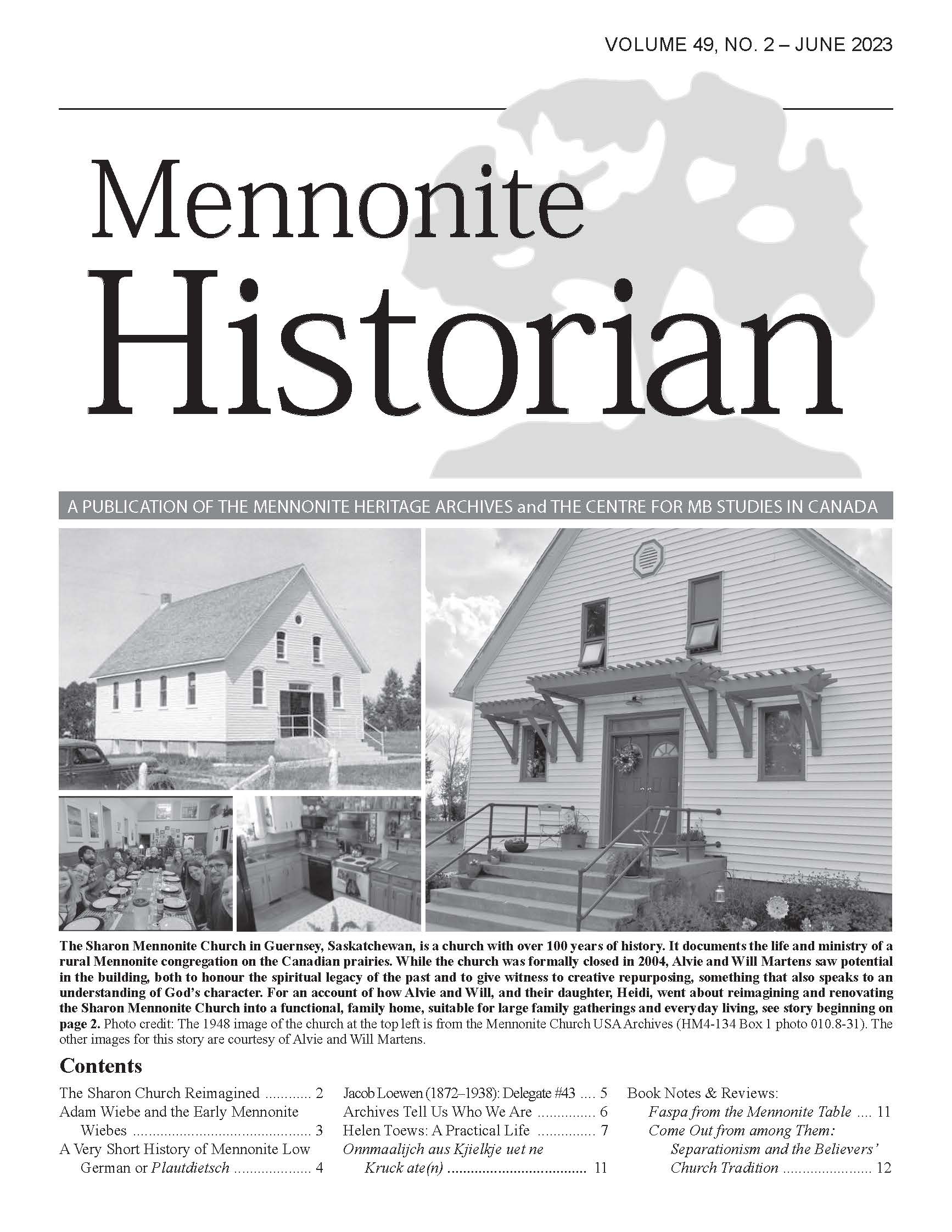 Mennonite Historian (Jun. 2023)