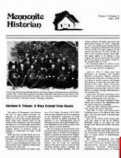 Mennonite Historian (June 1979)