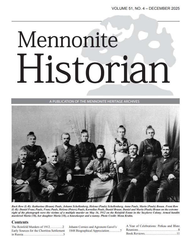 Mennonite Historian (Dec. 2025)