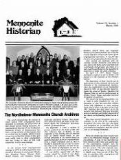 Mennonite Historian (March 1980)